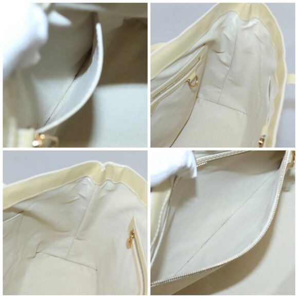 LOUIS VUITTON Monogram Vernis Wilshire MM Hand Bag Broncorail M91441 Auth 121051 - Picture 16 of 16